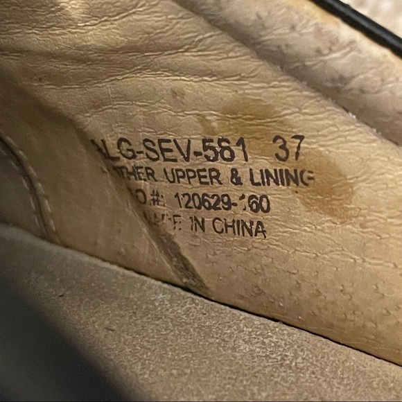 Alegria Seville Slip on leather mule shoes woman’s size 37 - Picture 9 of 10